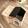 Winter warmth for cat beds, in-stock pet supplies, all-season universal pet beds, folding pet beds, cat beds, cat villas details Picture